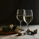 Set 6 pahare cu picior din sticla de 365 ml, Cesiro