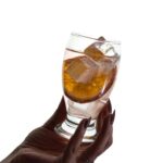 Set 6 pahare de 240 ml din sticla cu picior mic, Cesiro