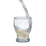 Set 6 pahare cu picior mic din sticla de 180 ml, Cesiro