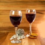 Set 6 pahare de 245 ml din sticla cu picior, Cesiro