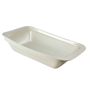Vas termorezistent Alb 32x24x8 cm