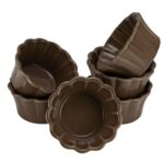 Set 6 vase termorezistente Maro, 11 x 8 cm
