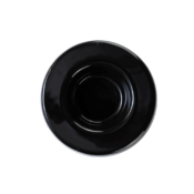 Suport lumânare Negru Lucios, 9 cm