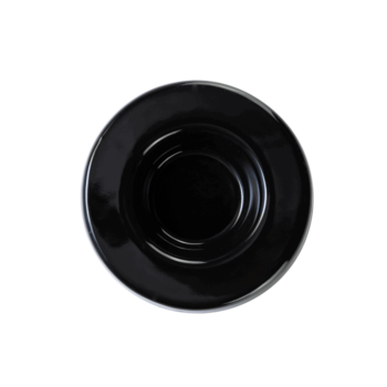 Suport lumânare Negru Lucios, 9 cm