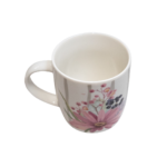 Cană cu floare roz de 300 ml