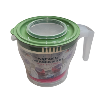 Cana cu acces prin capac pentru mixer anti-stropire, 2l, verde