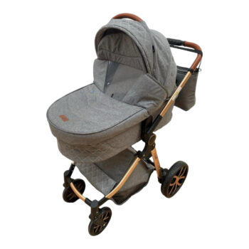 Carucior 3 In 1 PREMIUM Gri 3 Piese