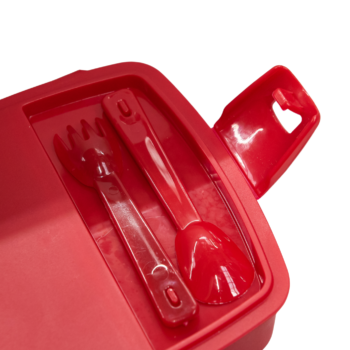Caserolă roșie pentru gustări, mesaj Speed Master, 15x4x9 Caserolă roșie pentru gustări, mesaj Speed Master, 15x4x9