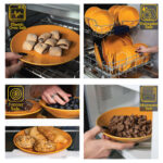 Set farfurii 12 piese, pentru 4 persoane, Sun, Cesiro, Galben Lucios