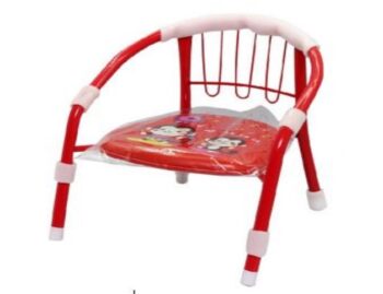 Scaun cu spatar, din metal si plastic , pentru copii , 36x36x34 cm, BC001 Scaun cu spatar, din metal si plastic , pentru copii , 36x36x34 cm, BC001