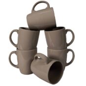 Set 6 cani Maro Cafeniu, 300 ml