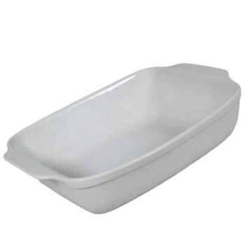 Vas Termorezistent Alb 28x24x8 cm