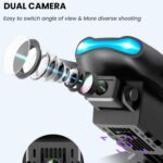 E99 K3 Pro HD 4k Drone Cameră High Hold Mode Pliabil, Fotografie aeriană Quadcopter