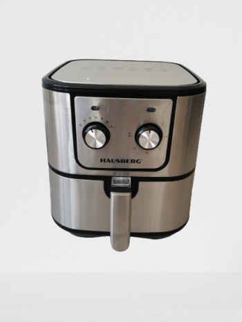Friteuza Air Fryer Hausberg HB2360, 1600-1800 W, 5.2 L, Timer, protectie supra-incalzire, maner rece