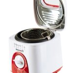 Friteuza Hausberg HB 1320 A-R, 950 W, 1 L, Alb/Rosu