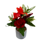 Floare decorativă în ghiveci flori portocalii