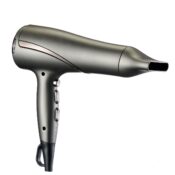 Uscator de par HAUSBERG HB-24GR, 1800 W - 2200 W, 2 viteze, 3 setari temperatura, functie uscare rapida, gri