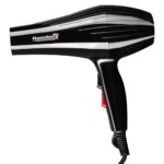 Uscator de par Hausberg HB-27NG , 2200 w 2 viteze, 3 trepte temperatura, Negru