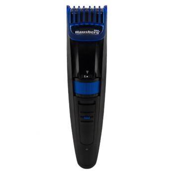 Masina de tuns Hausberg HB-66BL, Reincarcabila, Lame detasabile, Pieptene ajustabil, Albastru