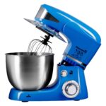 Mixer planetar cu bol din inox Hausberg HB-7620BL, 1000 W, 6 trepte, 5 L, Albastru