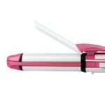 Placa par 3 in 1 pentru ondulare, creponare si indreptare, Hausberg HB31RZ, Incalzire rapida, ROZ