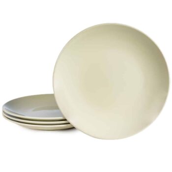 Set 4 farfurii intinse Crem Ivoire, 26 cm