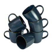 Set 6 cani Albastre 270 ml