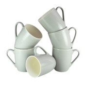 Set 6 cani model linii Gri, 390 ml