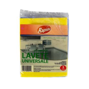 Set 3 lavete universale, 38x40cm, multicolor