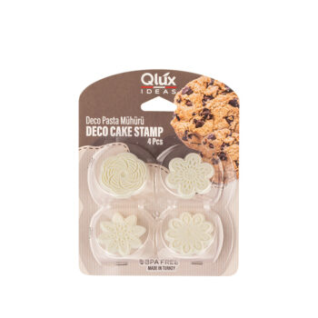 Set 4 forme pentru prajituri, Qlux L00553