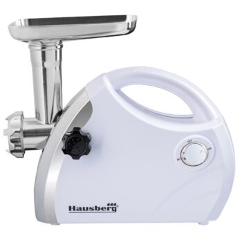 Masina de tocat carne Hausberg HB-3430AB, Inox , 1800 W, motor cupru, Alb Masina de tocat carne Hausberg HB-3430AB, Inox , 1800 W, motor cupru, Alb