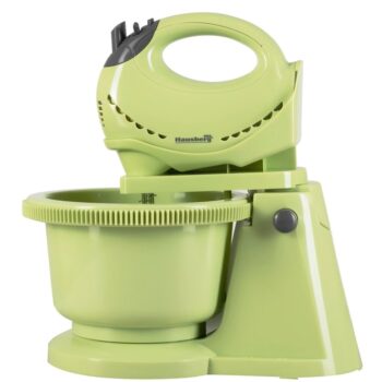 Mixer cu bol rotativ Hausberg HB-3519VR, Verde, 5viteze+turbo, 300W