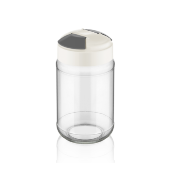Recipient pentru condimente, din sticla, 370 ml, Qlux C00231