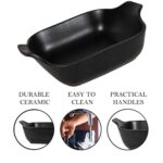 Set 2 vase termorezistente Gri Inchis 22x20x7 cm