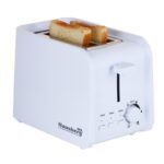 Prajitor de paine Hausberg HB-195A, 750 W, 2 felii, functie decongelare, functie reincalzire, 6 trepte putere, alb