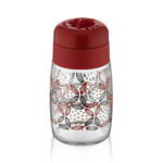 Recipient 100 ml, din sticla, cu capac din plastic, Qlux C00287