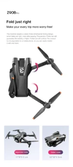 Lenovo Z908Pro Max Drone Professional 8K Cameră Duală HD Fotografie Aeriană WiFi GPS