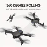 Noul E88Pro RC Drone 4K Profesional cu 1080P Unghi larg Dual Camera HD pliabilă RC Helicopter WIFI FPV Stabil la înălțime - G-Dual-4K-Bag-Box