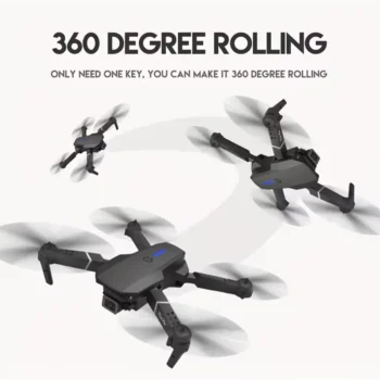 Noul E88Pro RC Drone 4K Profesional cu 1080P Unghi larg Dual Camera HD pliabilă RC Helicopter WIFI FPV Stabil la înălțime - G-Dual-4K-Bag-Box