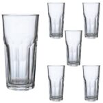 Set 6 pahare din sticla de 280 ml, Cesiro
