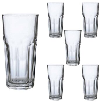 Set 6 pahare din sticla de 280 ml, Cesiro