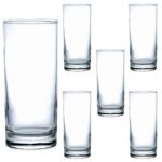 Set 6 pahare din sticla 270 ml