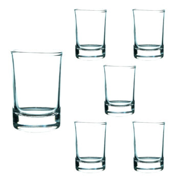 Set Elegant de 6 Pahare de Shot de 57 ml - pentru Ocazii de neuitat
