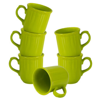 Set 6 cani Verdzi, 300 ml