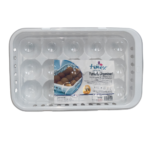 Suport Alb pentru depozitare oua, 15 bucati