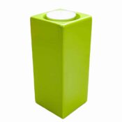 Suport lumânare Ceramica, 20 cm, Verde Lime