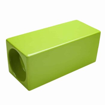 Suport lumânare Ceramica, 20 cm, Verde Lime