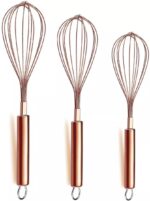 Set 3 tel din inox, 31cm/26cm/21cm Berglander CTKT19AR3/Roz auriu