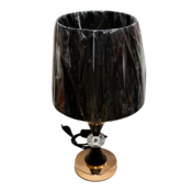 Veioză neagră, model diamant, 43x23 cm