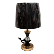 Veioză neagră, model diamant, 43x23 cm